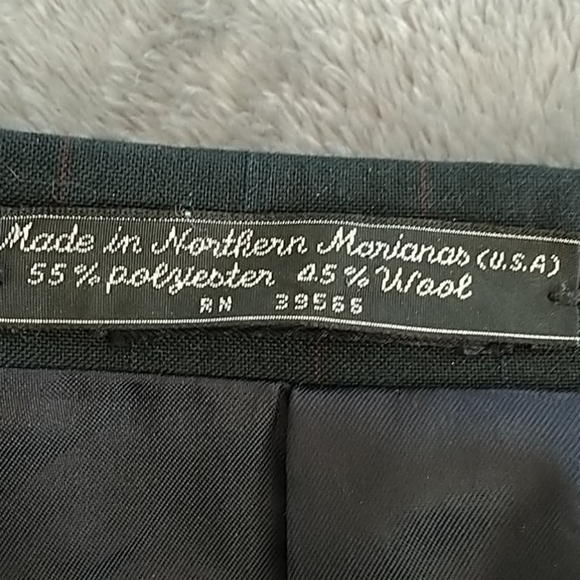 Petrocelli, Men's suit jacket Black, 44R - Picture 6 of 10